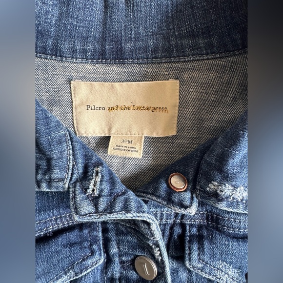 Anthropologie Pilcro Farrah Denim Jacket - Picture 13 of 15